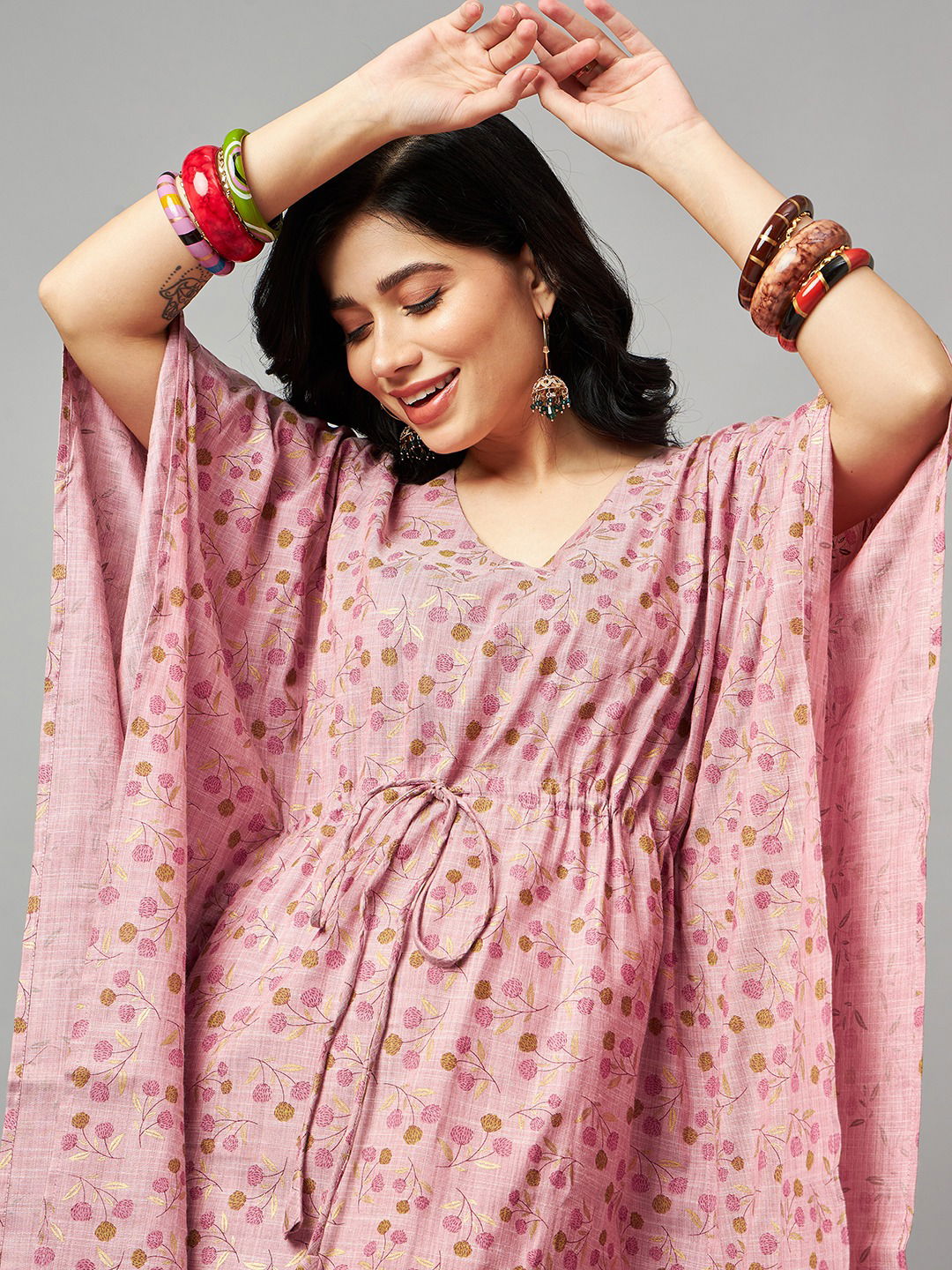 Rakhi Kaftan Style Kurti With Bottom Catalog
